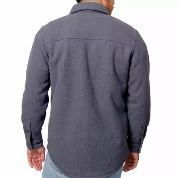 NWT Freedom Foundry Blue Men's Fleece Lined Flannel Shirt Jacket Size XXL - Picture 4 of 12